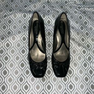 👠  naturalizer N5 Comfort Glossy Black Heels 👠